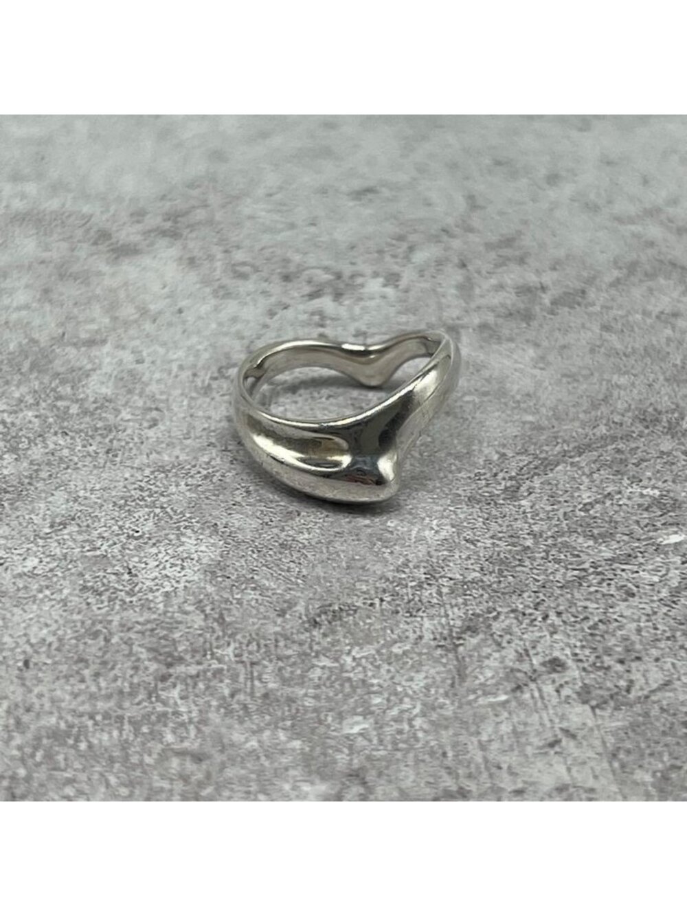 Tiffany & Co Elsa Peretti Cube Wave Ring